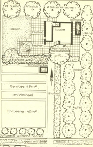 Beispielplan - Kleingarten